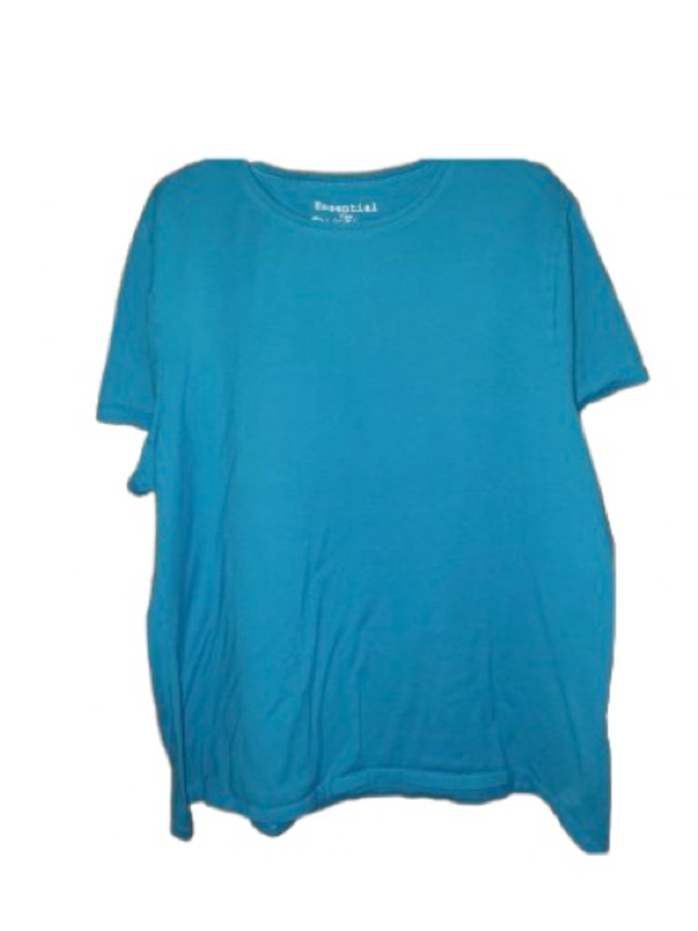 Just My Size Womens Teal Short Sleeve Tee 1X